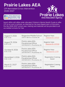 CPI training dates